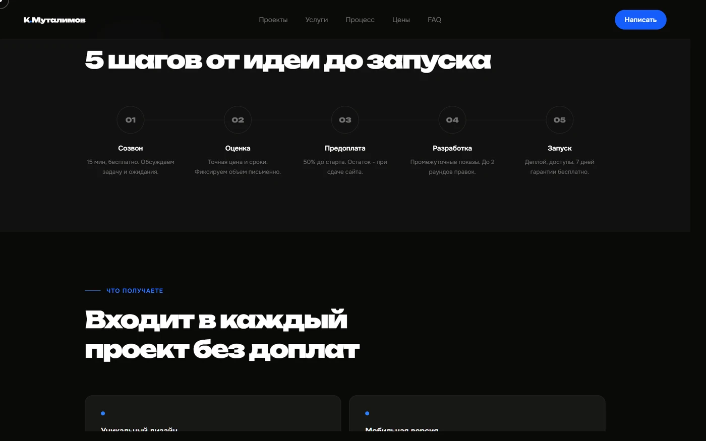 Пять шагов от идеи до запуска
